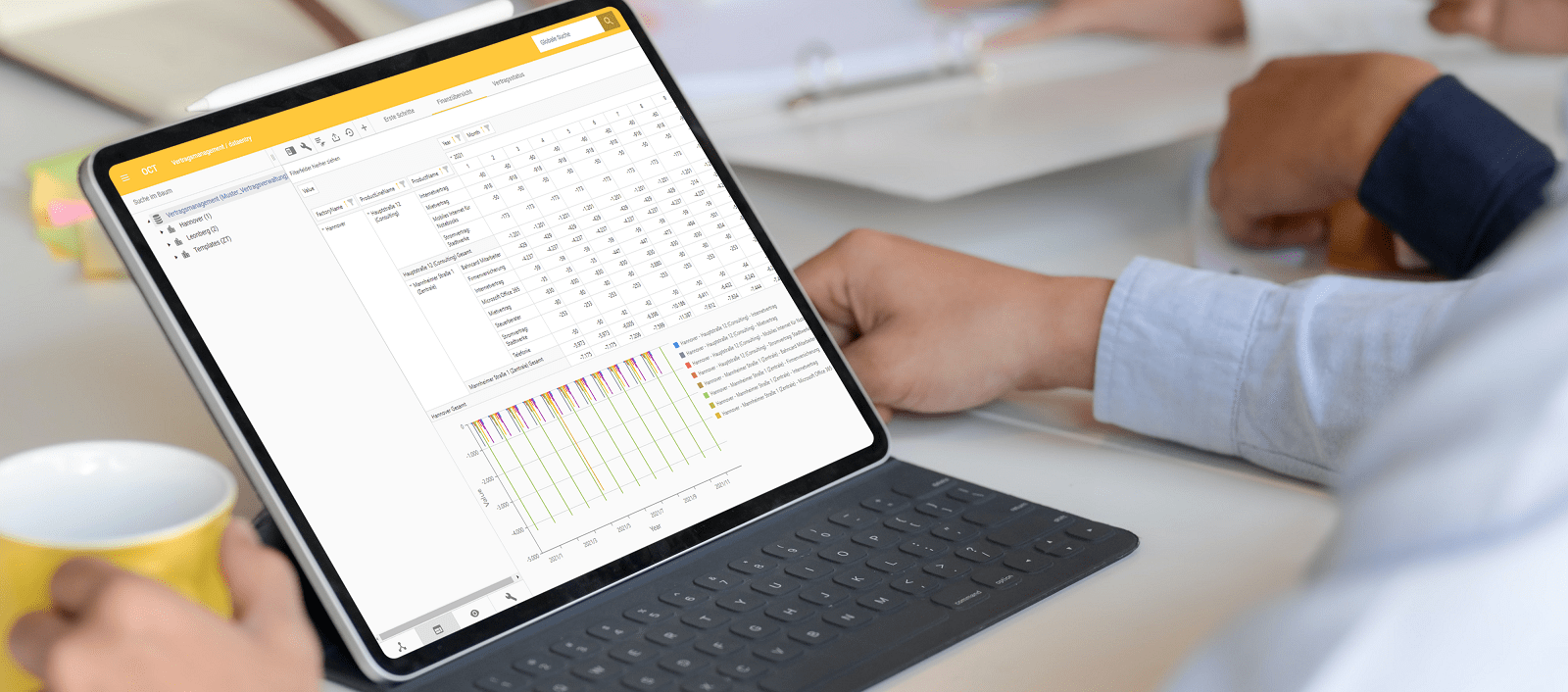 Dezentral, übersichtlich, einfach: Vertragsmanagement im Browser mit OCT